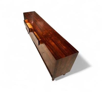 Geraldo de Barros Credenza in Rosewood Geraldo de Barros for Unilabor 1950s Lot 536A