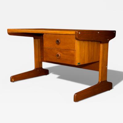 Geraldo de Barros Desk in Cherry wood Geraldo de Barros for Hobjeto 1970s