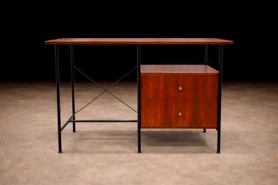 Geraldo de Barros Desk with Armchair Geraldo de Barros for Unilabor 1950s