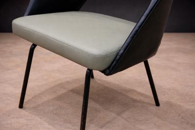 Geraldo de Barros Desk with Armchair Geraldo de Barros for Unilabor 1950s