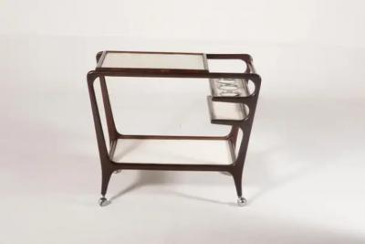 Geraldo de Barros Mid Century Modern Tea Cart by Geraldo de Barros 1950s