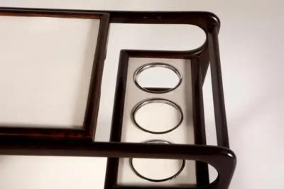 Geraldo de Barros Mid Century Modern Tea Cart by Geraldo de Barros 1950s