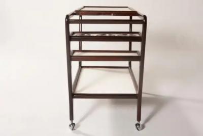 Geraldo de Barros Mid Century Modern Tea Cart by Geraldo de Barros 1950s