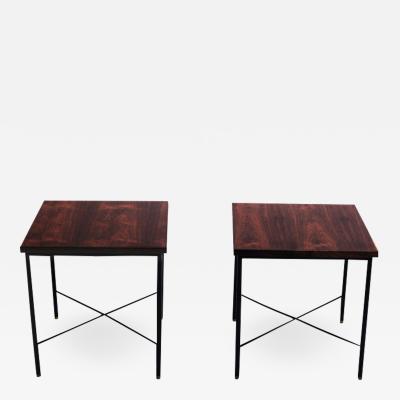 Geraldo de Barros Pair of Side Tables by Geraldo de Barros Brazil 1960s