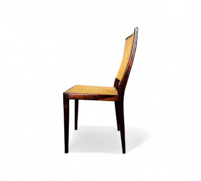 Geraldo de Barros Set of 8 MT 552 in Rosewood Geraldo de Barros 1950s Lot 622 806A