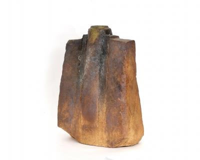 Gerard Brossard Gerard Brossard French Wood Fired Ceramic Vase La Borne 1976