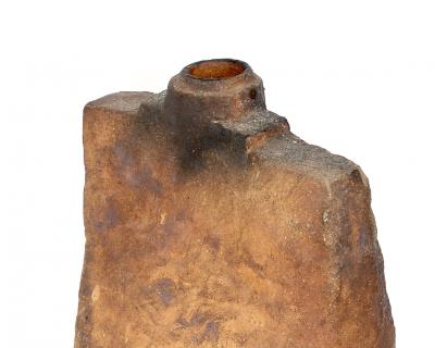 Gerard Brossard Gerard Brossard French Wood Fired Ceramic Vase La Borne 1976