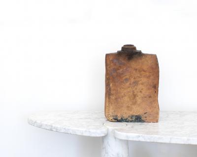 Gerard Brossard Gerard Brossard French Wood Fired Ceramic Vase La Borne 1976