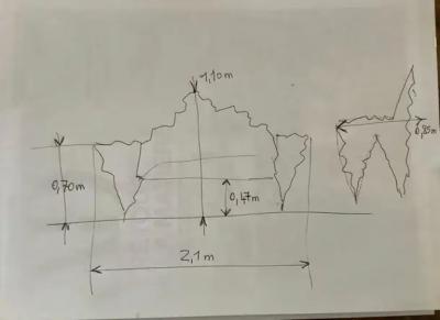 Gerard Coquelin French Artist Wrought Iron Nylon Sculpture Sofa or Canape Ron Arad