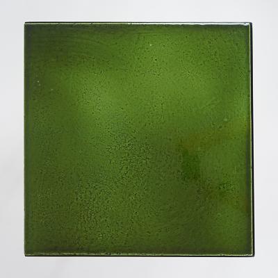 Gerard Simo n GREEN GLAZED CERAMIC SIDE TABLE 41