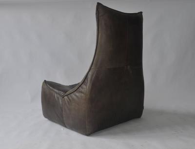 Gerard van den Berg 1970s Leather Chair by Gerard Van Den Berg for Montis