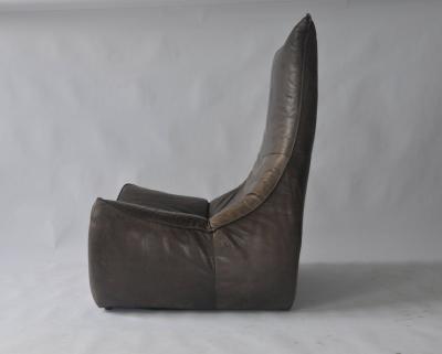 Gerard van den Berg 1970s Leather Chair by Gerard Van Den Berg for Montis