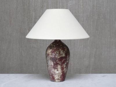 Gerben van Hes Gerben van Hes Ceramic Table Lamp Twentsch Ros Netherlands 1960s
