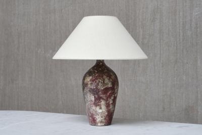 Gerben van Hes Gerben van Hes Ceramic Table Lamp Twentsch Ros Netherlands 1960s