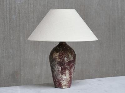 Gerben van Hes Gerben van Hes Ceramic Table Lamp Twentsch Ros Netherlands 1960s