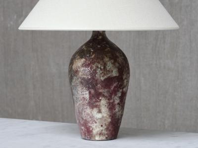 Gerben van Hes Gerben van Hes Ceramic Table Lamp Twentsch Ros Netherlands 1960s