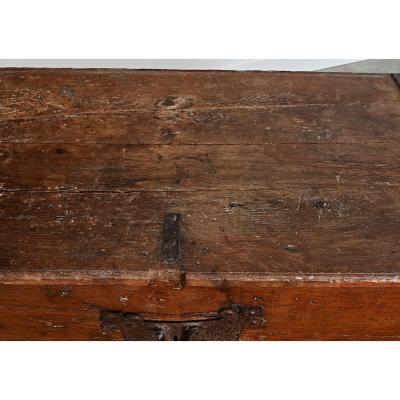 German 16th Century Oak Coffer