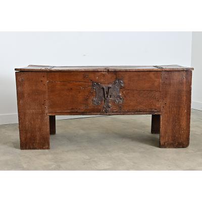German 16th Century Oak Coffer