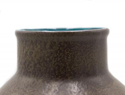 German Brown and Yellow Vase