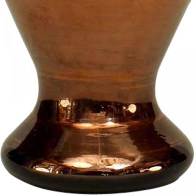German Copper Glazed Glass Vase