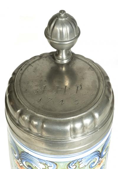 German Faience Tankard
