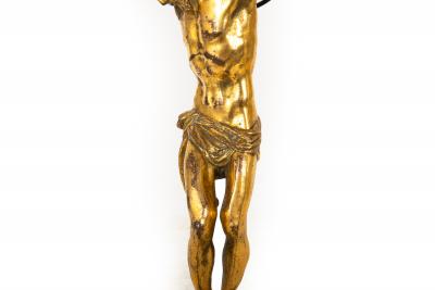 German Gilt Bronze Corpus Christi after Guglielmo della Porta 17th century
