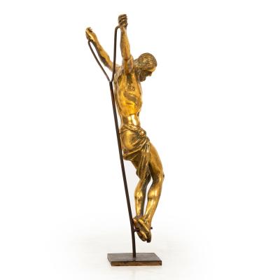 German Gilt Bronze Corpus Christi after Guglielmo della Porta 17th century