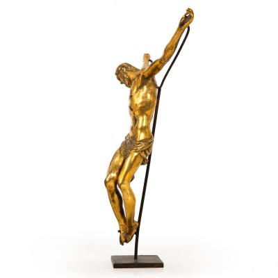 German Gilt Bronze Corpus Christi after Guglielmo della Porta 17th century