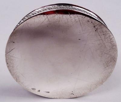 German Hanau Rococo Sterling Silver Trinket Box