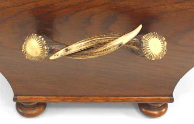 German Horn and Oak Cellarette