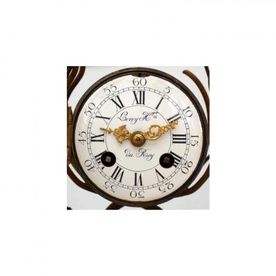 German Meissen Porcelain Clock