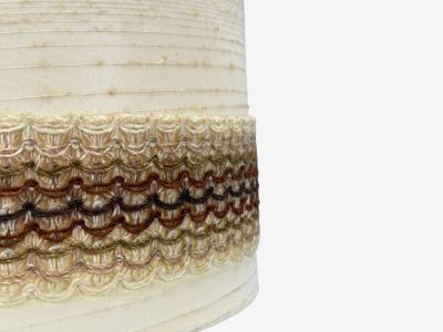 German Modern Brown Ceramic Table Lamp Germany 1970s