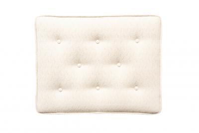 German Neoclassical Creme Painted and Giltwood Bench from Schloss Seelowitz