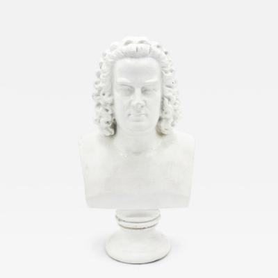 German Plaster Bach Bust