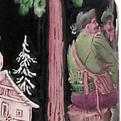German Porcelain Beer Stein