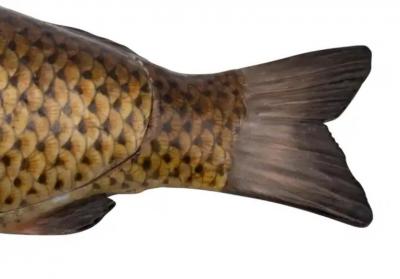 German Porcelain Fish Form Box