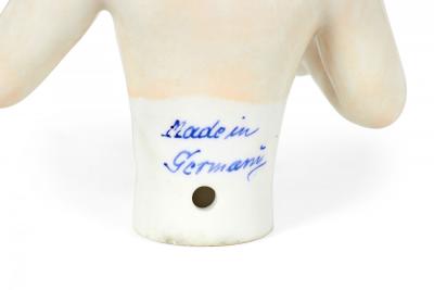 German Porcelain Nude Lady Figure