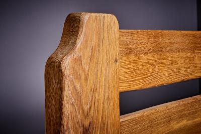 German Studio Bed Frame in solid Oak 1960s