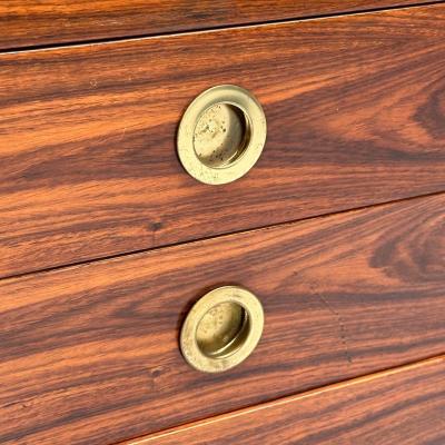 Geroge Coslin Arredamenti Italian Mid Century Modern Writing Desk Rosewood