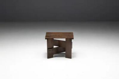 Gerrit Rietveld Crate Side Table by Gerrit Rietveld Netherlands 1930s