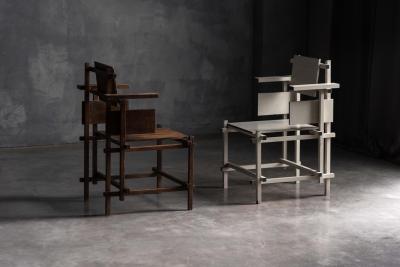Gerrit Rietveld High Chair Attributed to Gerrit Rietveld Netherlands 1951