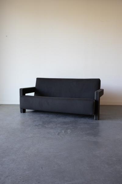 Gerrit Rietveld Utrecht Sofa by Gerrit Rietveld for Cassina 1988