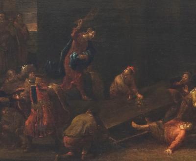 Gerrit Willemsz Horst The Cleansing of the Temple