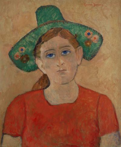 Gershon Benjamin Green Hat