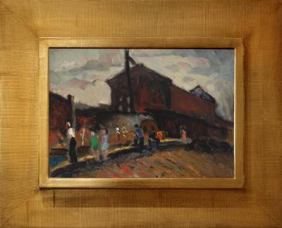 Gershon Benjamin The Train Depot 