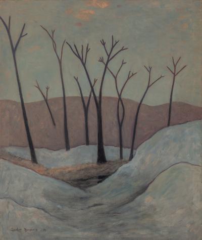 Gershon Benjamin Trees in Winter 