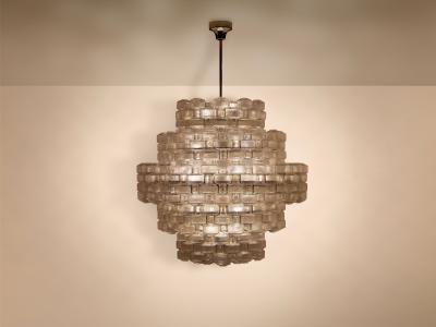 Gert Nystr m Gert Nystr m large Festival crystal chandelier 1960