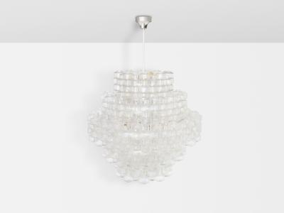 Gert Nystr m Gert Nystr m large Festival crystal chandelier 1960