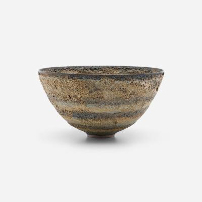 Gertrud Otto Natzler Gertrud and Otto Natzler Large Volcanic Bowl 1955c 