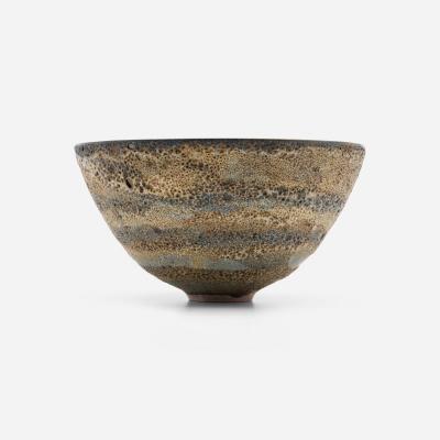 Gertrud Otto Natzler Gertrud and Otto Natzler Large Volcanic Bowl 1955c 